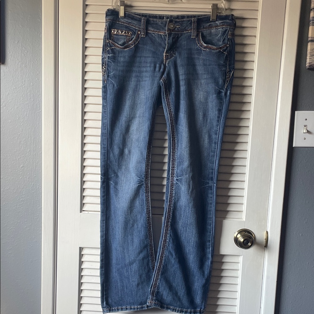 Amethyst Jeans Women's Deep Indigo boot cut